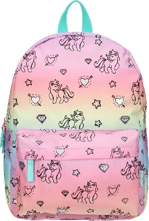 Bekijk leuke cadeautip : Milky Kiss Rainbows & Unicorns Rugzak - Schooltas meisje
